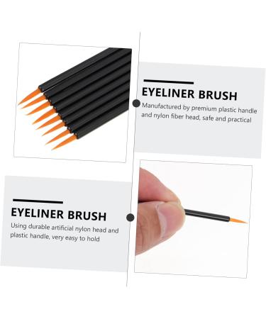 Mikinona 100pcs Disposable Eyeliner Brush Lip Scrubber Tool Eye Makeup Lip Gloss Applicator 9x6.5cm As Shown - Buy Online on GoSupps.com