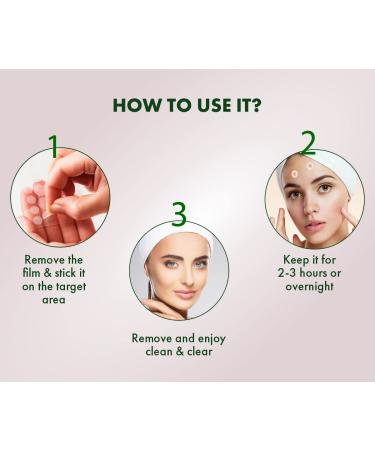 Shop Acne Pimple Patch | 36 Invisible Hydrocolloid Stickers for Overnight Pimple Relief - Buy Online on GoSupps.com