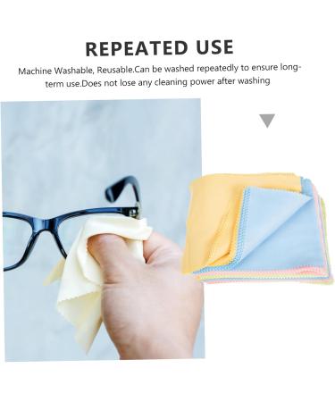 FOMIYES Glasses Cleaning Cloth - Premium Eyeglass Lens Cleaner Assorted Colors 17x14cm - Ideal for Eyewear Care & International Shipping - Buy Online on GoSupps.com