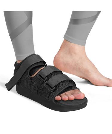 Tairibousy Postoperative shoe for broken foot Medical walking shoe cast cast cast brace for foot surgery healing shoe for post surgery fracture or ulcer for men and women (s)