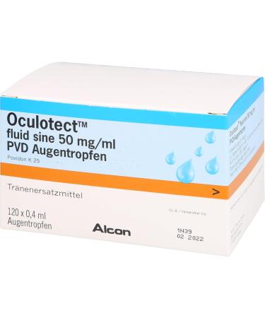 Oculotect Fluid Sine PVD Eye Drops - 120x0.4 ml | International Shipping Available - Buy Online on GoSupps.com