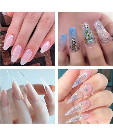 Lofuanna 17g Professional Clear Acrylic Powder Salon Quality Acrylic Nail Powder for Nails Extension Nail Art System for Home/Salon - Buy Online on GoSupps.com