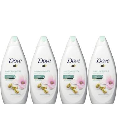 Dove Body Wash Pistachio Magnolia - 500ml pack of 4t Moisturizing Magnolia 16.91 Fl Oz (Pack of 4)