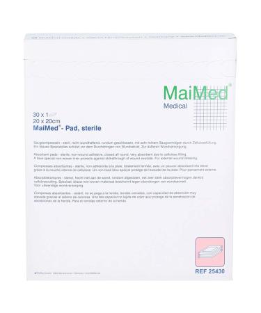 Suction compresses 20x20 cm sterile 30x1 st