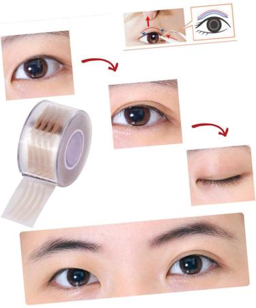 Angoily 600pcs Lifting Belt Stickers Scissor Double Eyelid Sticker Adhesive Tape Round Auxiliary Miss - Buy Online on GoSupps.com