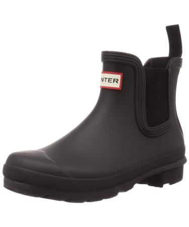 HUNTER Boots Women's Original Chelsea Boot 9-10 Black