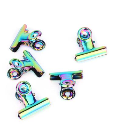 Anggrek C-Curve Nail Extension Clips - 5pcs Stainless Steel UV LED Polygel Nail Type Accessories - Buy Online on GoSupps.com