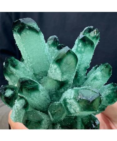 Crystals Stones Natural Green Transparent Crystal Cluster Stone ore Stone Decoration Home Goods (Size : 550-600g) - Buy Online on GoSupps.com