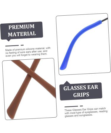 Buy Abaodam 12 Pairs Glasses Hanging Protection - Silicone Glass Holders for Men & Women | International Shipping Available - Buy Online on GoSupps.com