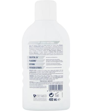 4x Pasta del Capitano Whitening Mouthwash for Sensitive Teeth 400ml + Free Beni Culinari Keychain - International Shipping Available! - Buy Online on GoSupps.com
