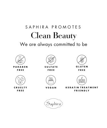 Saphira Divine Mineral Mud Hair Mask for Curly & Wavy Hair - 8.5 oz | Moisturizing & Conditioning | Sulfate-Free, Paraben-Free, Vegan - Buy Online on GoSupps.com