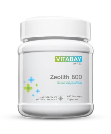 Vitabay zeolite capsules high dose 800-480 zeolith detox capsules vegan & organic - clinoptilolith detox clinoptilolite -zeolith capsules zeolith clever molith zeolite capsule capsule ceolite zeolith 800 - 480 vegan capsules