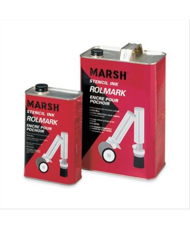 Marsh Rolmark Gallon of Black Ink