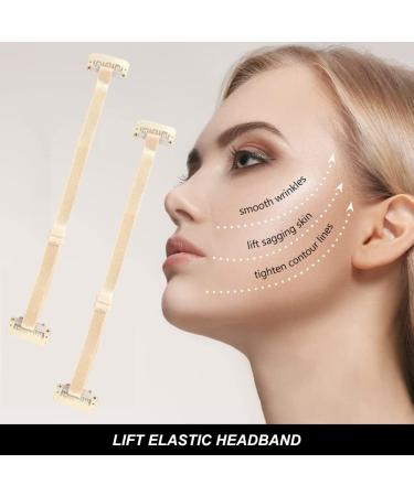 Face Lift Tape Tapes for Facelifting Facelift Bands with Clips Face Lift Band Invisible Hairpin Face Lift Tapes and Bands with Hair Clips Instant Face Lift Bands and Straps Beige 2 Pieces - Buy Online on GoSupps.com