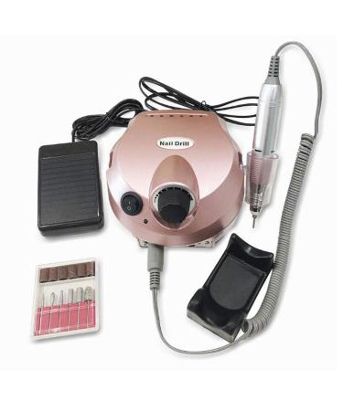 30000RPM Nail Drill Set Electric Nail Files Professional to Polish Acrylic Gel Nails Manicure Pedicure Nail Care Buffer Cuticle Tool Nail Buffer Manicure Pedicure Polis