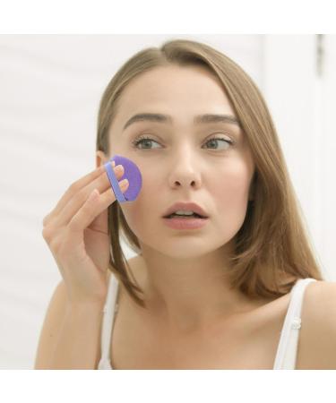 Kixolazr Beauty Sponges Blender | Blending Sponge & Makeup Sponge Set - Beauty Sponge & Powder Puff Versatile Wet & Dry Use Long Lasting for Women Purple - Buy Online on GoSupps.com