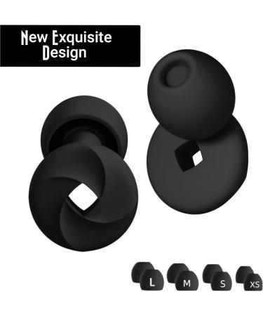 Premium Noise Cancelling Ear Plugs - Sleep Concerts Work & Study | Extra Eartips & Storage Box Included - -33dB Noise Reduction - Buy Online on GoSupps.com
