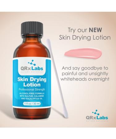 Drying Lotion - Alcohol-Free Acne Spot Treatment with Sulfur & Salicylic Acid - 1 fl oz - Buy Online on GoSupps.com