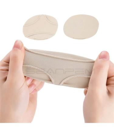 Buy Anti-Grinding Forefoot Pillow & Silicone Toe Pad for Ballet Dance | Pain Relief Sock Inserts - Small Beige - Buy Online on GoSupps.com