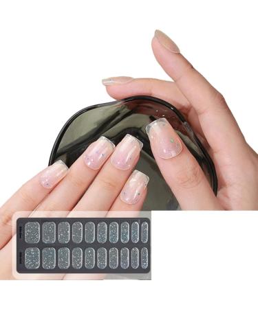 Bottone Long lasting Semi-Cured Gel Nail Strips Easy Application Manicure Stickers Perfect for Nail Art BSS0243 - Buy Online on GoSupps.com