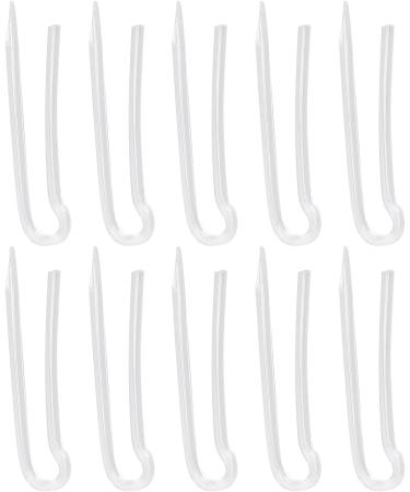 10pcs Hearing Aid Tubes R Type Soft Flexible BTE Earmold Hearing Aid Tube Preformed Hearing Aid Tubing Ear Mould Hearing Aid Tube Replacement (3.6 * 2.0mm) 3.6*2.0mm - Buy Online on GoSupps.com