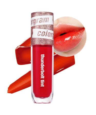 COLORGRAM Thunderbolt Tint Lacquer - True Beauty K-Drama Makeup  Glossy Long Lasting Moisturizing Lip Stain (0.2 fl.oz  03 Light Tok) 03Light Tok