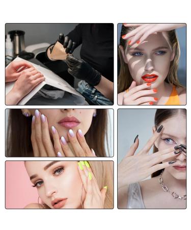 4 Pack Nail Art Clean Up Brushes - Nail Polish Remover Brush Set for Design & Mistake Cleaning - Buy Online on GoSupps.com