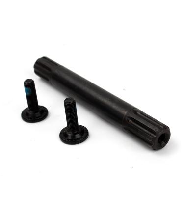 IGIUA 8 Spline CHROMOLY BMX Spindle for 19mm Bottom Bracket Black