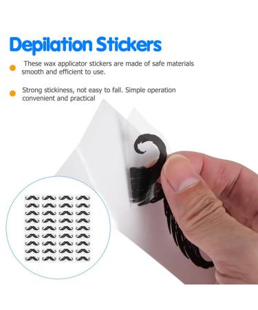 Coheali Hair Removal Beard Sticker - 50 Pieces Nasal & Face Hair Remover for Smooth Skin | Easy Hair Removal Solution - Buy Online on GoSupps.com