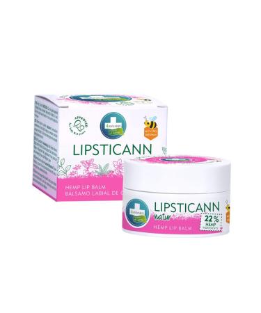 Annabis LIPSTICANN NATUR - Repairing lip balm intensive hydration for dry lips - 15 ml ANNABIS