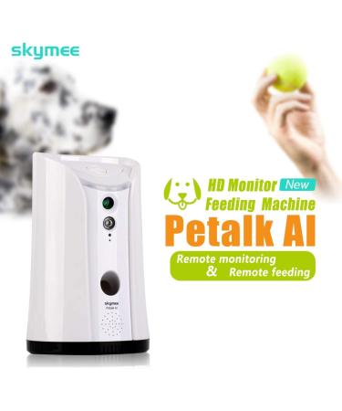 SKYMEE SM-02 Dog Camera Treat Dispenser | Two-Way Audio, Night Vision, Alexa Compatible - Buy Online on GoSupps.com