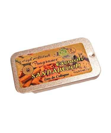 Exquisite SANDALWOOD Perfume - Eau de Parfum - Solid Balm - Natural Essential Oils Aromatherapy Fragrance (Santalum Album Spruce Amber Palo Santo Saffron Wood) Travel Size Party Gifts - 0.5oz - Buy Online on GoSupps.com