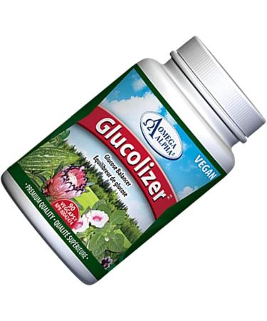 Omega Alpha Glucolizer-Glucose Balancer-Helps promote healthy glucose metabolism 90 Veg Capsules - Buy Online on GoSupps.com