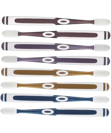 Minkissy 40 STK Nano Toothbrush Set - Japanese Soft Travel Toothbrushes for Adults | Premium Tooth Hygiene with Micro Bristles - Buy Online on GoSupps.com