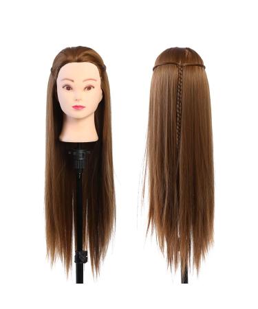 Heat-Resistant Eco-Friendly Mannequin Head | Real Hair Styling Training Tool for Hairdressers & Beauty Schools - International Shipping - Buy Online on GoSupps.com
