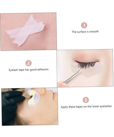 Angoily 6 Rolls Lash Tape Eyelash Tape Line Lash Extension Tapes Eyelash Separating Tape Lash Mascara Eyelash Fixed Tapes Eyeshadow Pads Strip Eye Patch Breathable Non-woven Tape - Buy Online on GoSupps.com