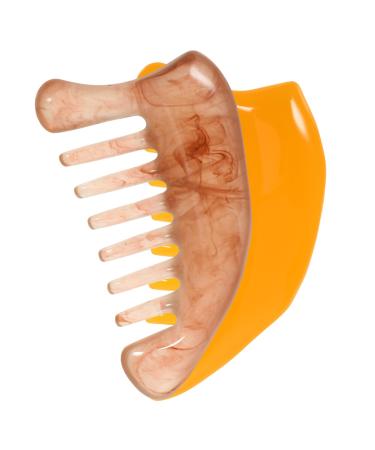 Beaupretty 4 pieces massage comb Gua Sha comb for the scalp jade comb scalp massage scalp comb head massage device Neck massage device Hair massage brush beeswax