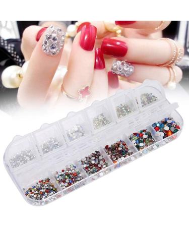 Stylish Nail Art Accessory Rhinestones DIY Nail Rhinestones Nail Salons Manicurists Nail Decoration Nail Art Learners(Rhinestone 5#) - Buy Online on GoSupps.com
