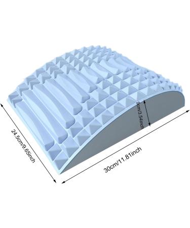 Generic Portable Lumbar Support Device for Muscle Relaxation And Posture Correction Blue - Buy Online on GoSupps.com