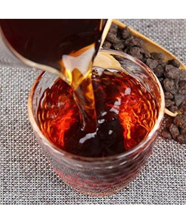 HELLOYOUNG 250g de th Pu'er aux fossiles du Yunnan th vert chinois original de fabrication traditionnelle naturel et sans additifs cors  - Buy Online on GoSupps.com