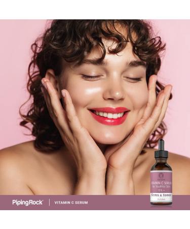 Piping Rock Vitamin C Face Serum | 2 fl oz | Firming Toning & Paraben/SLS Free | International Shipping Available - Buy Online on GoSupps.com