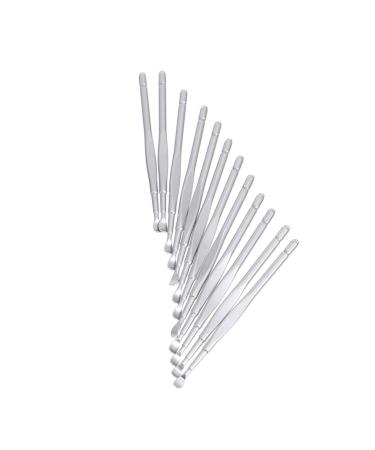 Hemoton 12pcs Stainless Steel Ear Spoon kit de limpieza de oidos Ear Cleaning Tool Ear Cleaner kit Ear Cleaner Pick Ear cleaningear Ear Wax Scraper Earwax Cleaning Tool Ear Spoon Kit Metal