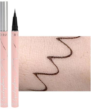 Waterproof Liquid Eyeliner Longwearing Eye Pencil Sweatproof Multi-Use Eye Liner Pencil 24-Hour Waterproof Liner Easily To Create Any Look Fulenyi 01# Classic Black - Buy Online on GoSupps.com