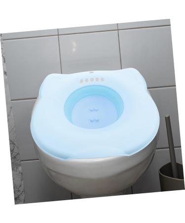 Portable Women's Bidet Kit - Folding Toilet Wash Basin | Convenient Care Accessory for Home - Blue 42x32x11.5 - Buy Online on GoSupps.com