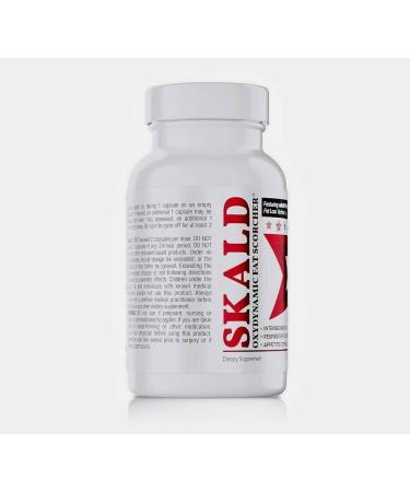 SKALD Thermogenic Fat Burner - Weight Loss Pills with Appetite Suppressant, Energy Booster & Respiratory Support - 60 Caps - Buy Online on GoSupps.com