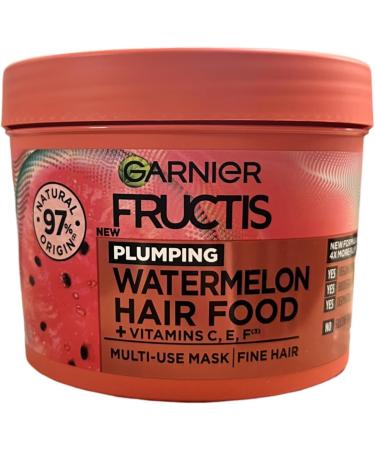  Garnier GARNIER Fructis Watermelon Nourishing Hair Mask 390 ml - Buy Online on GoSupps.com