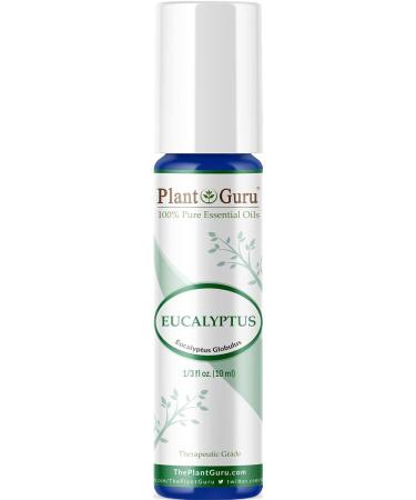 Eucalyptus Essential Oil Roll On 10ml - 100% Pure Pre-Diluted for Sinus & Allergy Relief | Aids Colds & Nasal Congestion - Shop Internationally - Buy Online on GoSupps.com