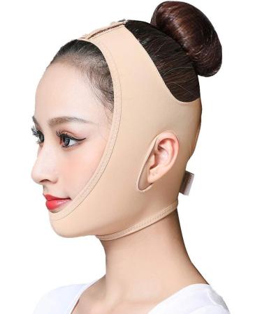 V Face Slimming Belt - Facial Lifting Double Chin Strap for Weight Loss & Skin Care | Ultra-Thin Chin Firming Wrap - Buy Online on GoSupps.com