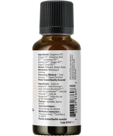 NOW Pumpkin Spice Essential Oil Blend 30mL - Buy Online on GoSupps.com