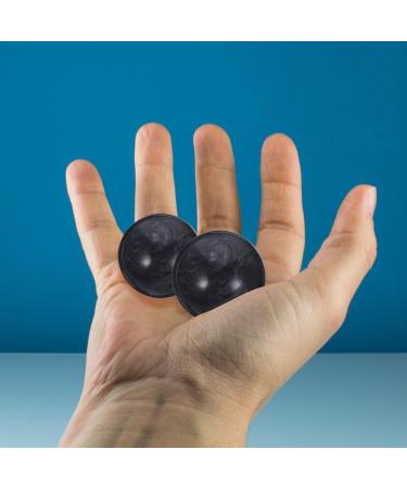 iPlusmile Baoding Balls - 2 Pack Chinese Health Stress Relief Hand Exercise & Massage Balls (Black) - Buy Online on GoSupps.com